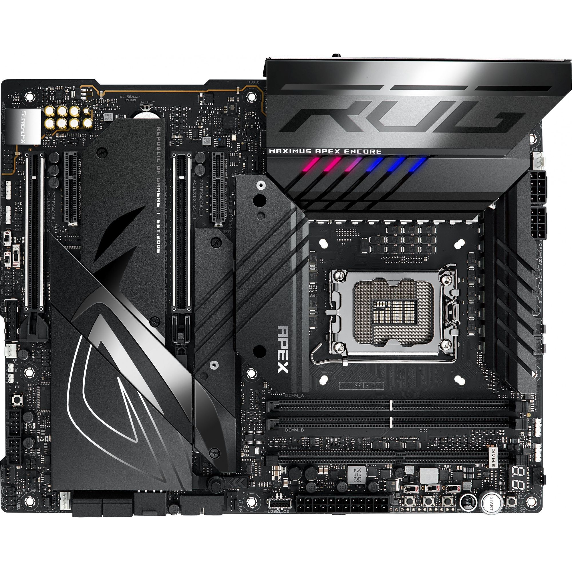 Материнская плата Asus ROG MAXIMUS Z790 APEX ENCORE, Soc-1700, Intel Z790, ATX