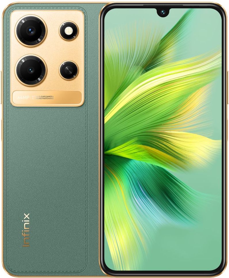 InfinixСмартфонINFINIXNOTE30i8/128ГБ,зеленый