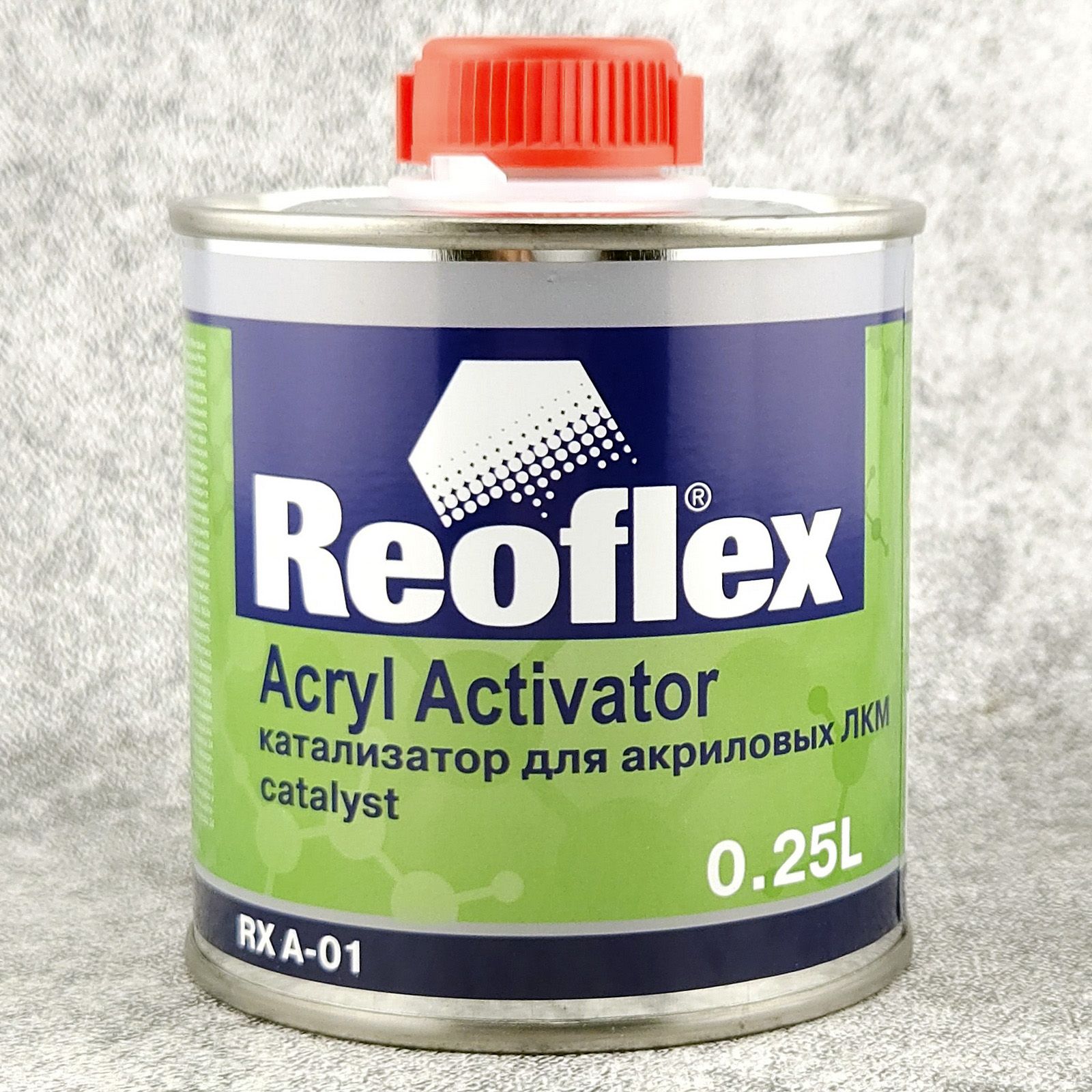 Катализатор REOFLEX Acryl Activator для акриловых ЛКМ, ускоритель сушки, банка 250 мл., RX A-01