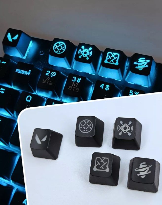 Кейкапдлямеханическойклавиатуры,keycap,кнопкасрисункомValorantDeadlock