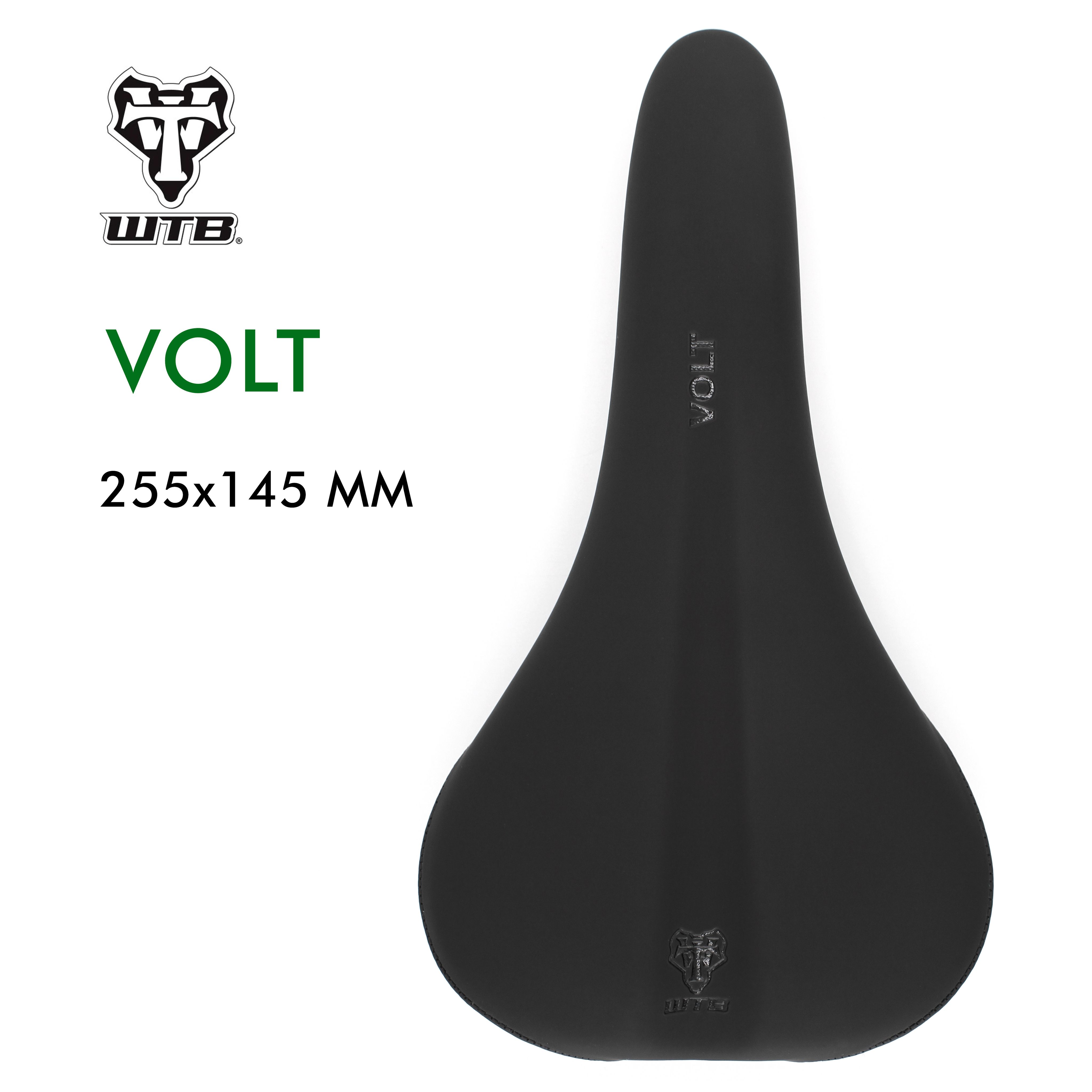 Седло велосипедное WTB Volt 255x145 Medium Steel