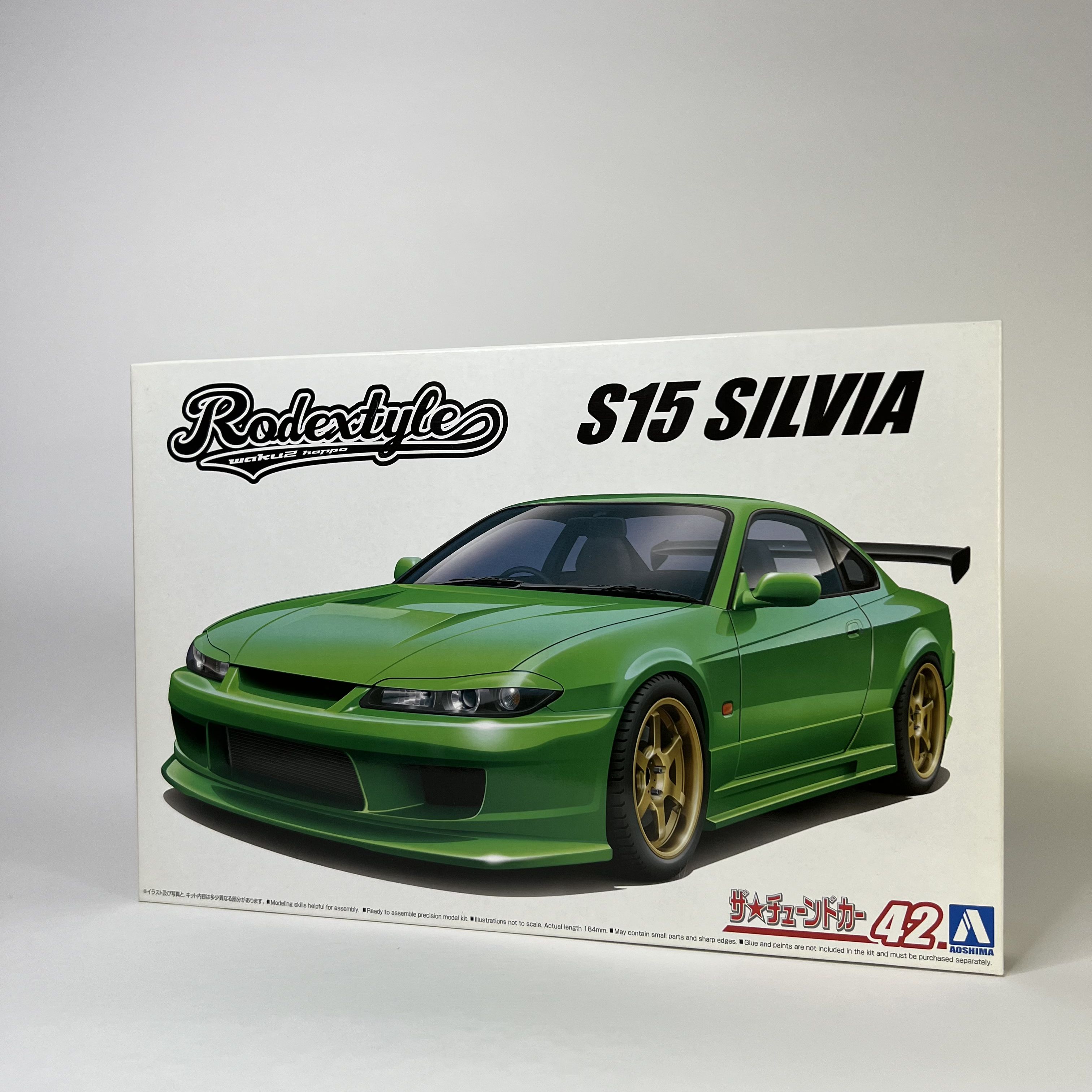 Сборная модель/машинка Aoshima 1/24 Nissan Silvia S15 '99 Rodexstyle арт. 06148