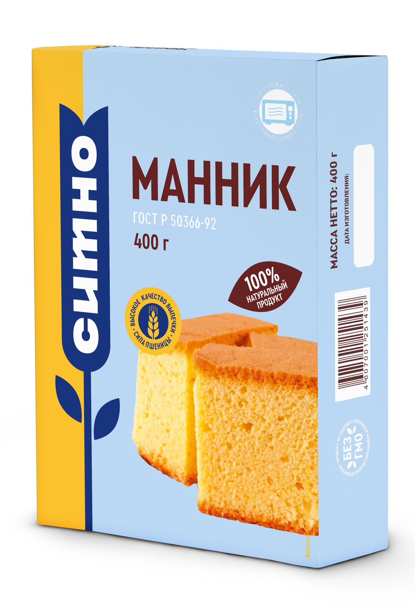 Смесь для выпечки "СИТНО" Манник 400 г