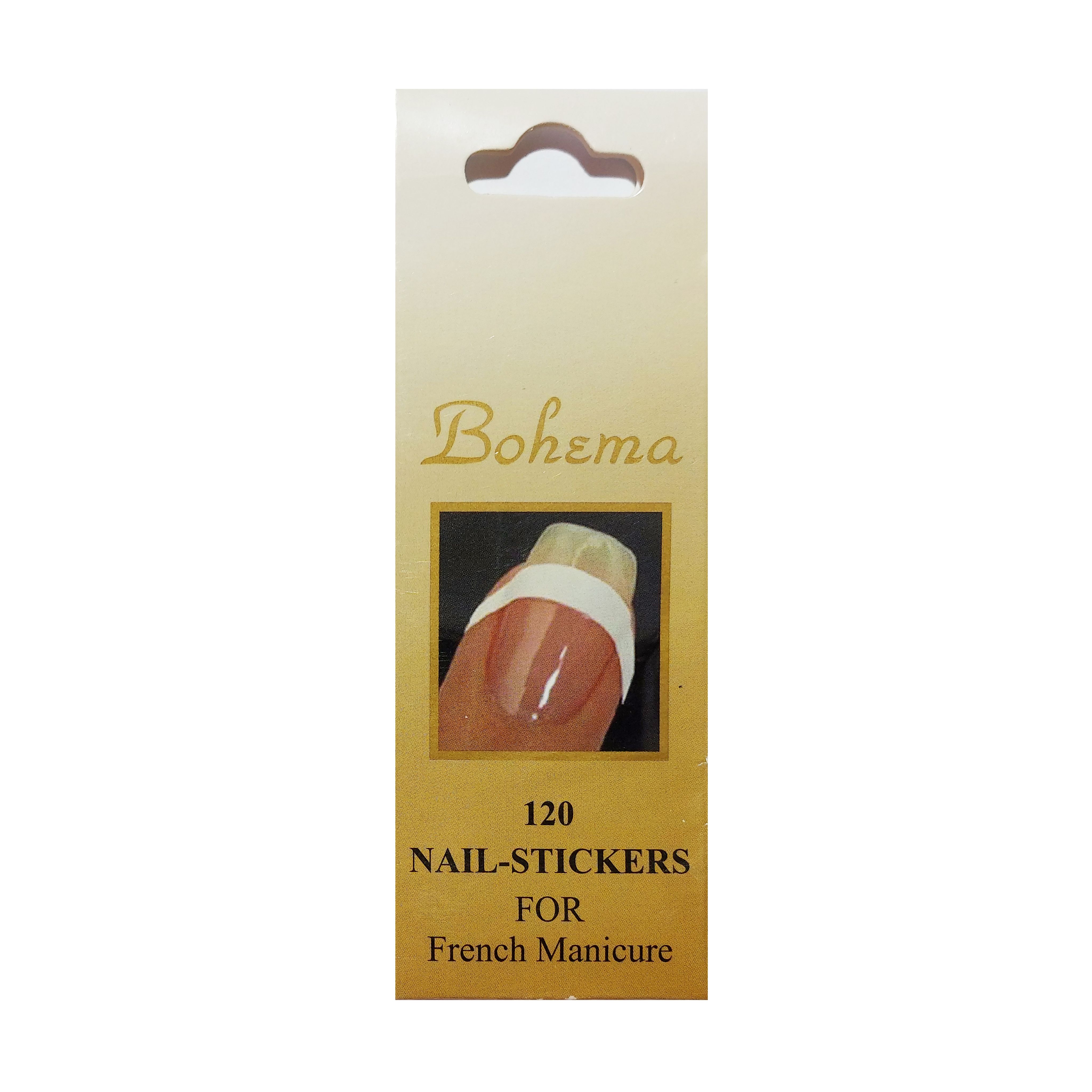 Bohema Накладки Трафарет для французского маникюра 120 шт. купить на OZON по низкой цене (1661928716)