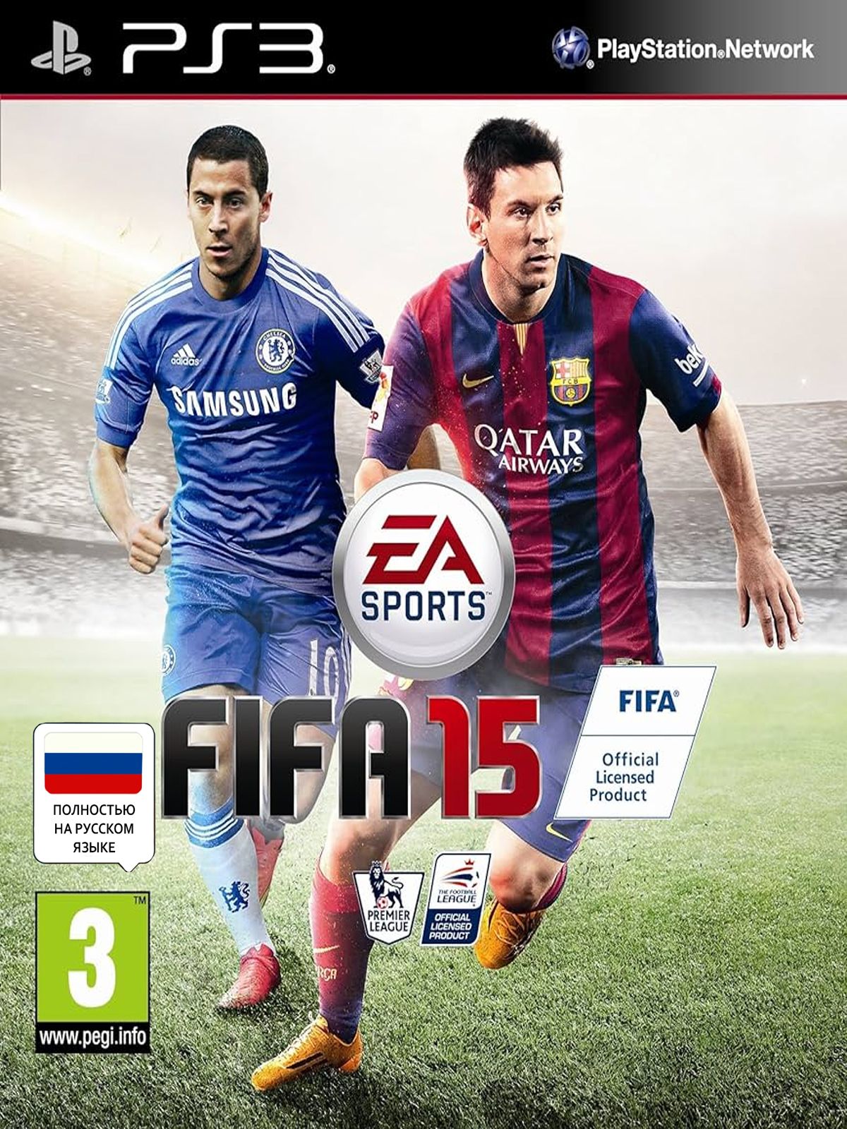 FIFA 15 Полностью на русском Видеоигра на диске PS3. Товар уцененный