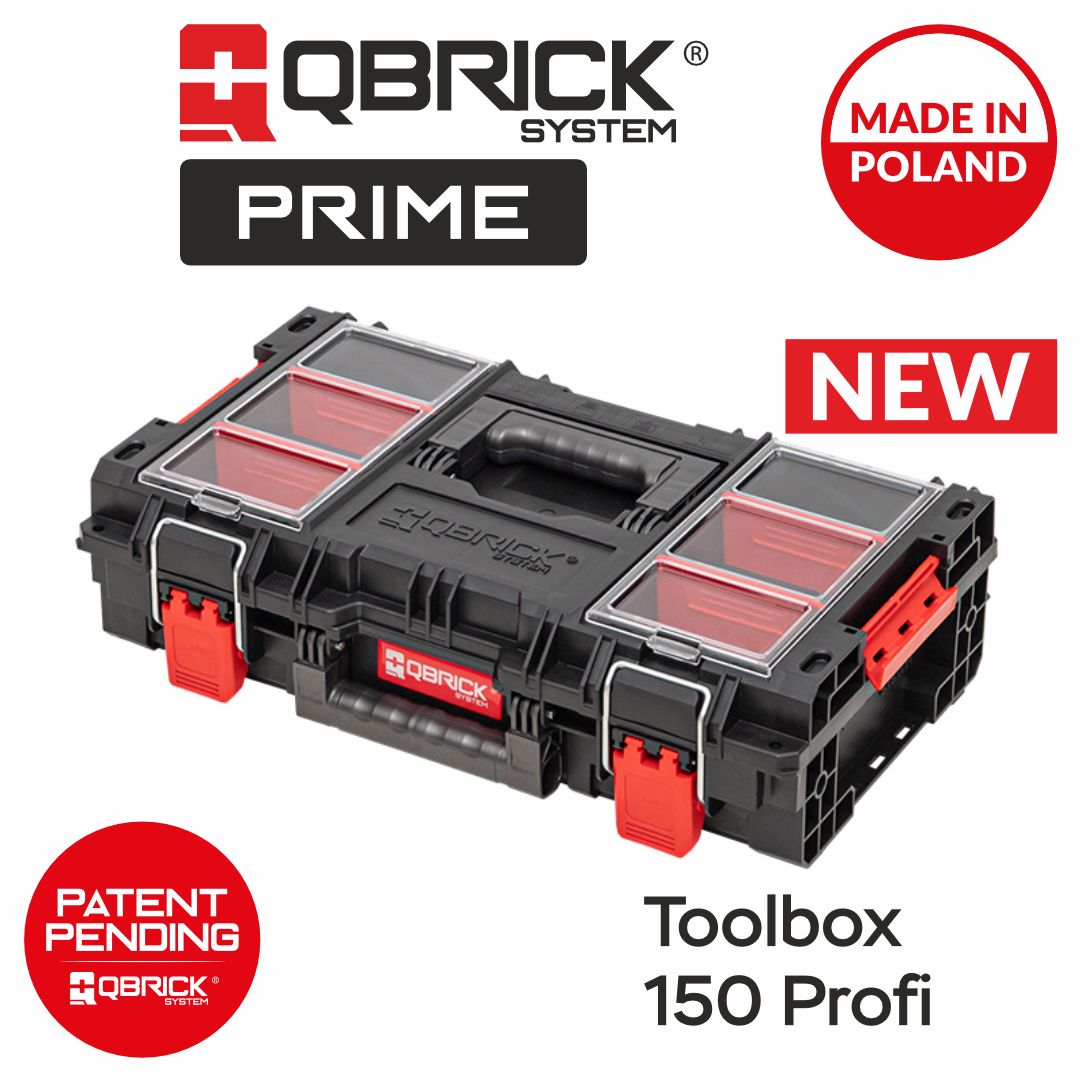 ЯщикдляинструментовQbrickSystemPRIMEToolbox150Profi