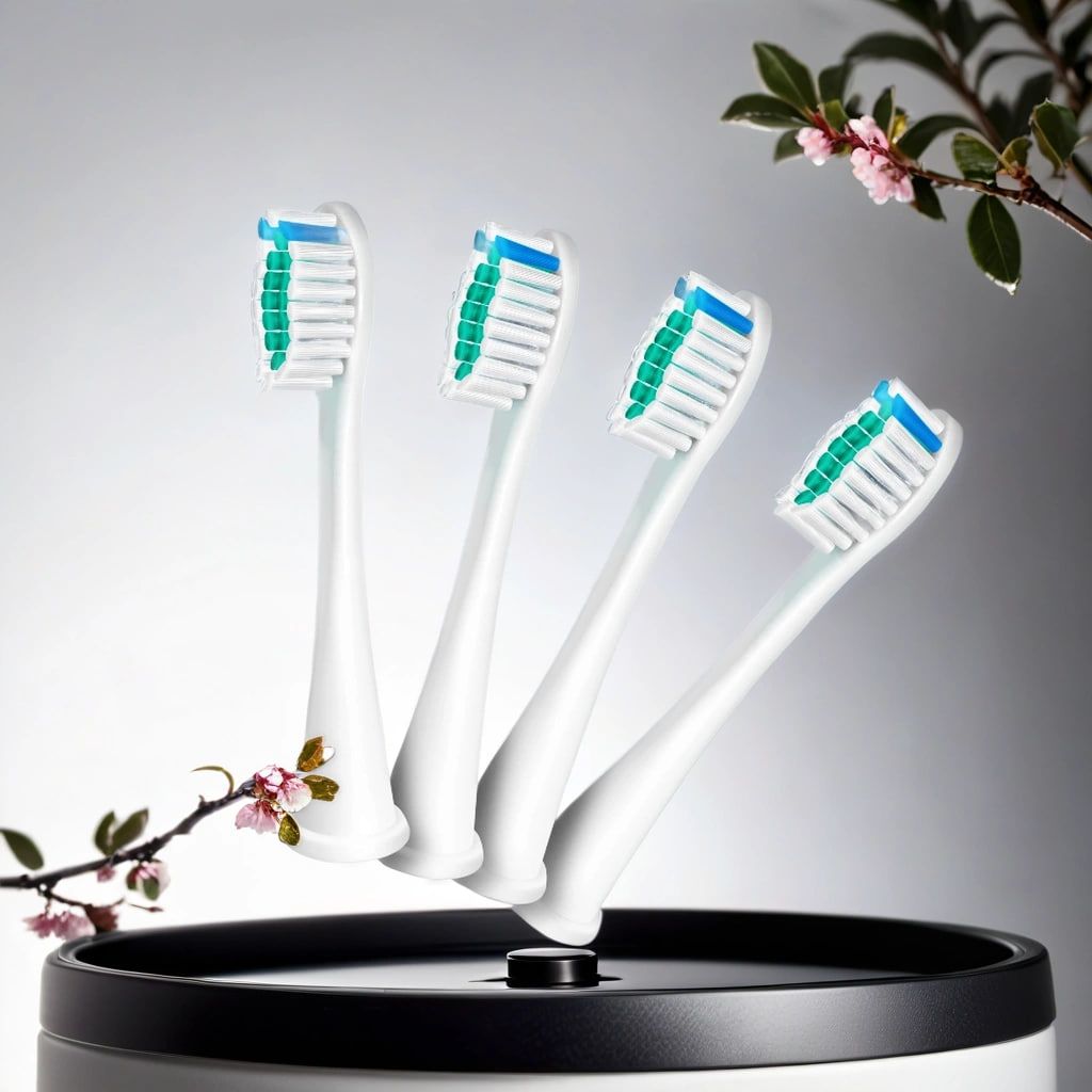 Насадки для электрической зубной щётки совместимые с Philips Sonicare (4шт)