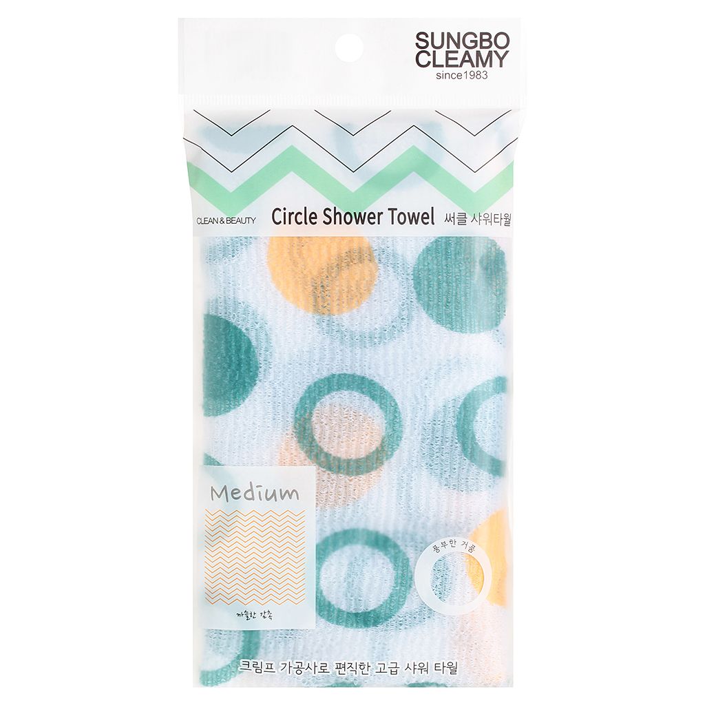 Мочалка для душа SungBo Cleamy Circle Shower Towel