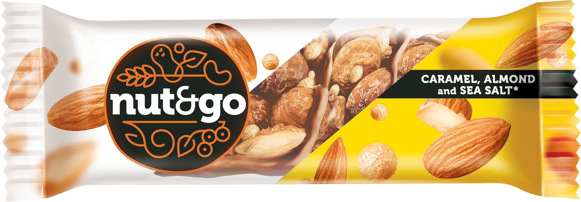 Батончик NUT&GO Миндальный, 34г