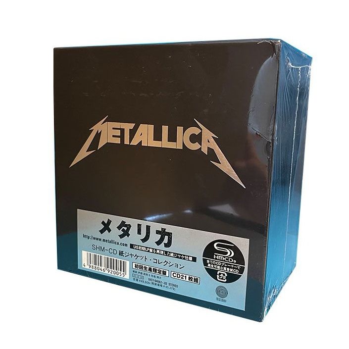 Metallica21CD,Совершенноновыйинераспечатанный,высококачественныймузыкальныйCD