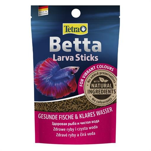 Корм для рыб Tetra Betta Larva Sticks, 5г пакет (плавающие палочки)