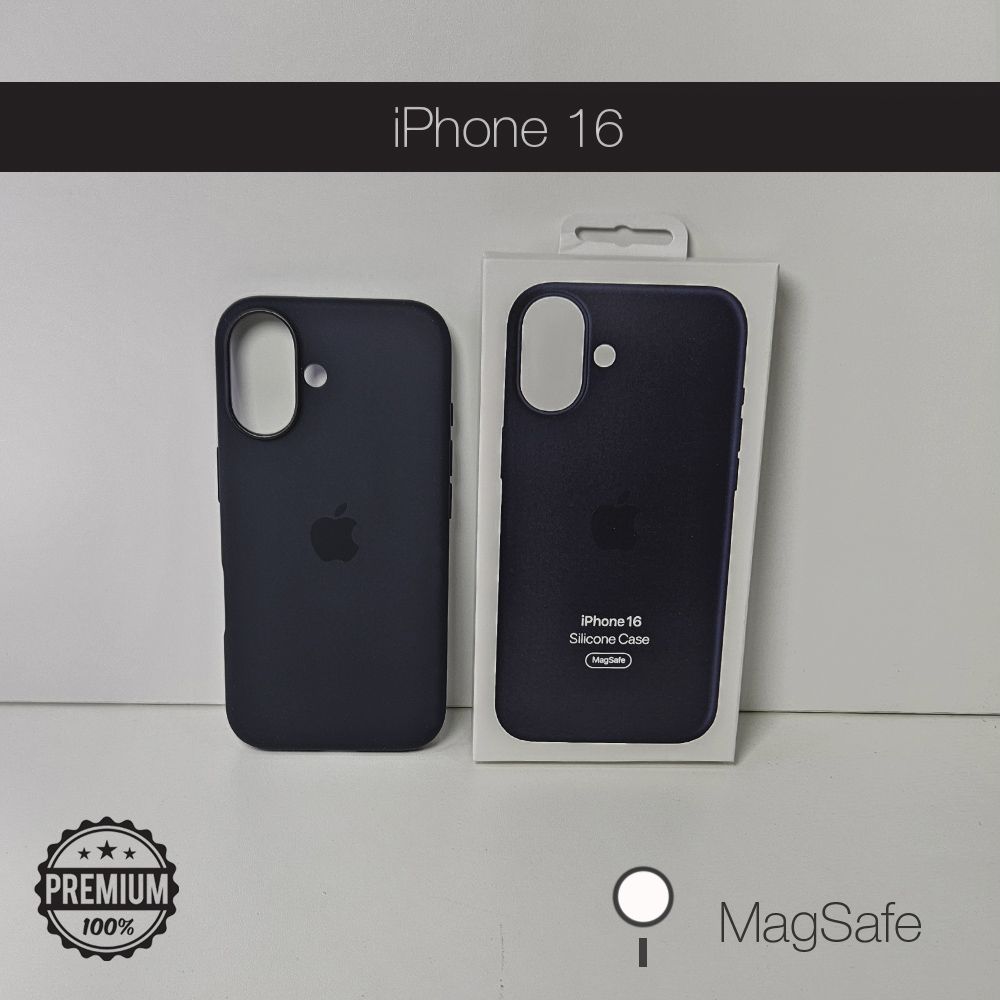 ПремиумЧехолMagSafeiPhone16Черный