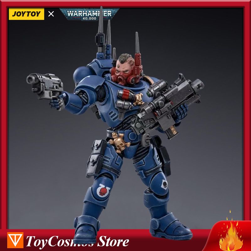 ПодвижнаяфигуркаJOYTOYWarhammer40,000UltramarinesInfiltratorsOctavioHeight:12.4cm