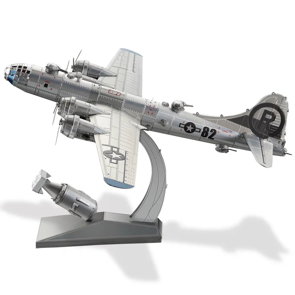 Металлический конструктор 3д, 3D-конструктор из металла B-29 Super fortress Piececool, 3D пазл