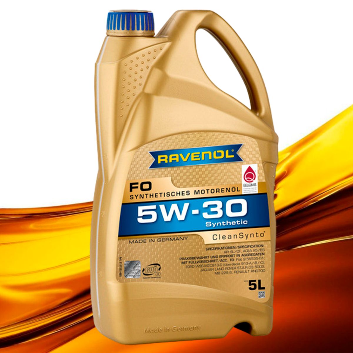 RAVENOL ravenol 5W-30 Масло моторное, Синтетическое, 5 л