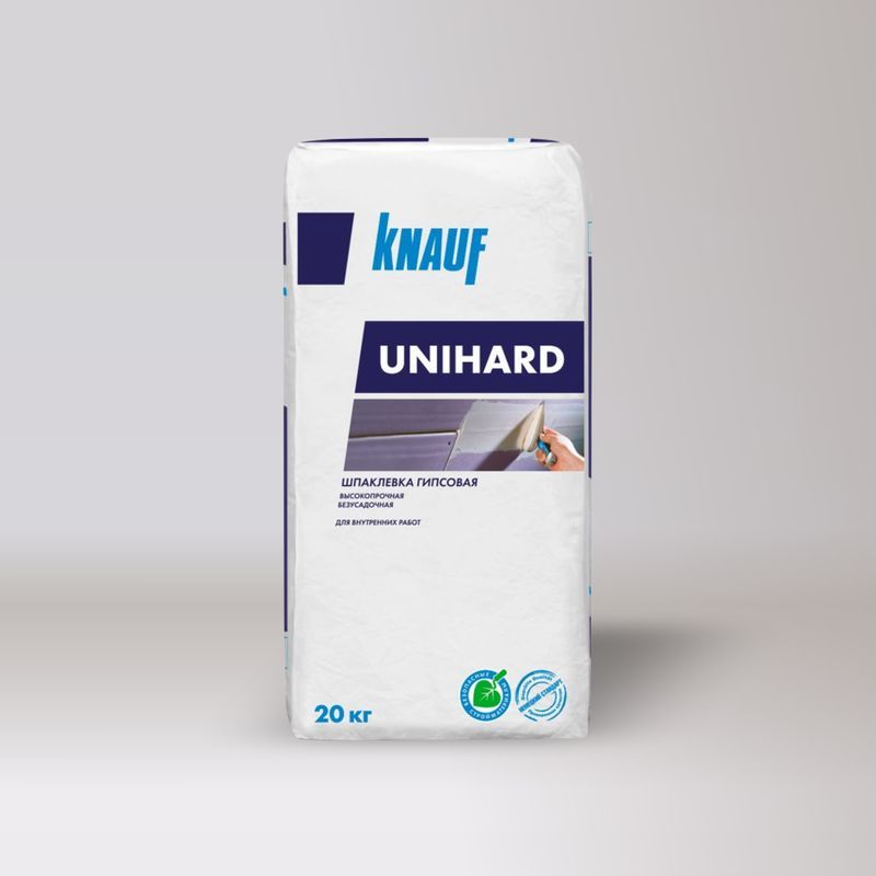 Шпаклевка гипсовая KNAUF Unihard, 20кг