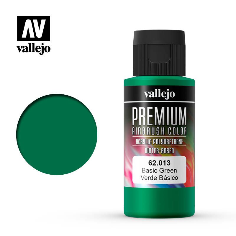 КраскаVallejoсерииPremiumColor-BasicGreen60мл.