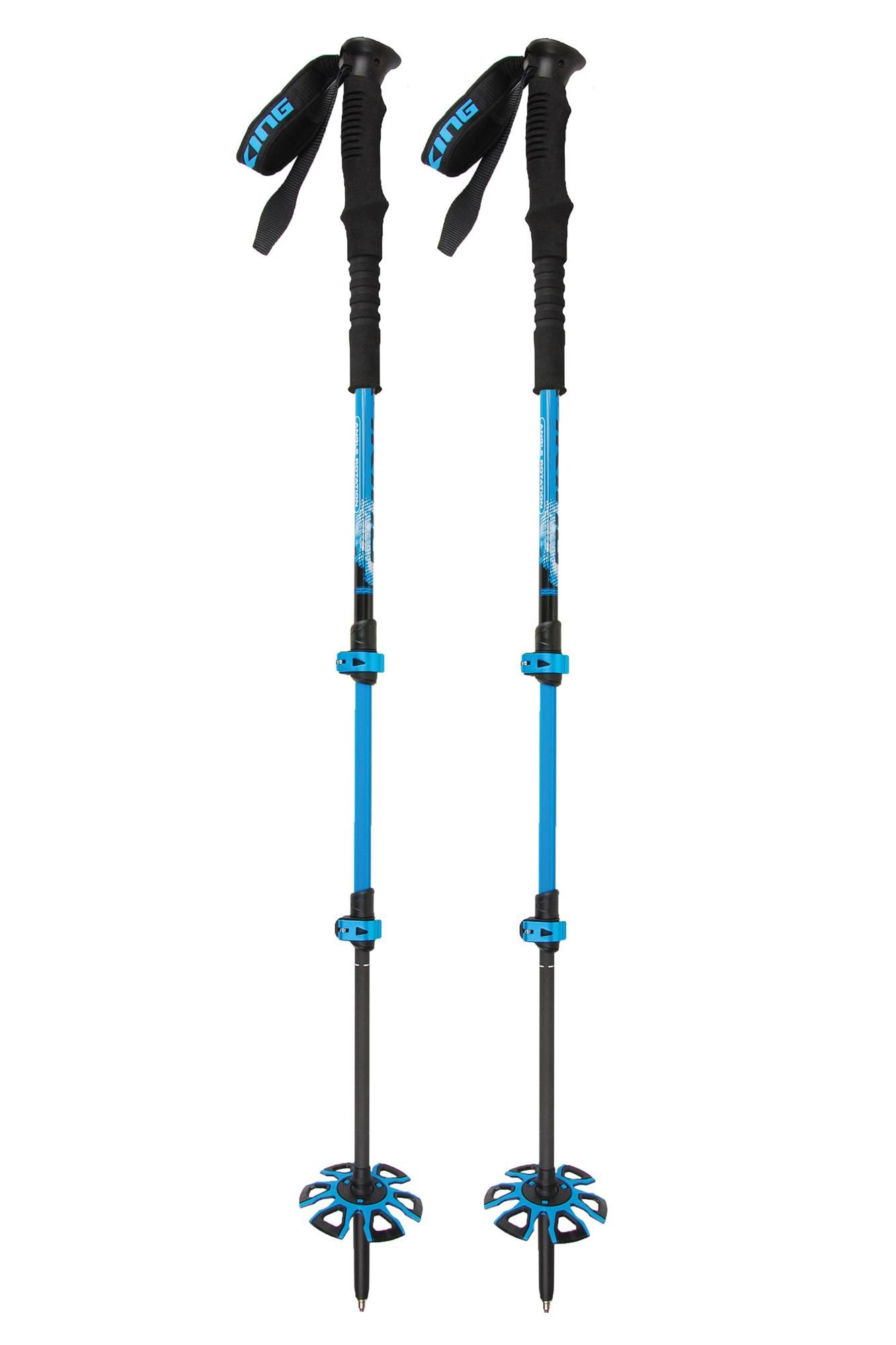 Палки Треккинговые Viking Poles Trekking Vario Tour Blue (См:100-135)