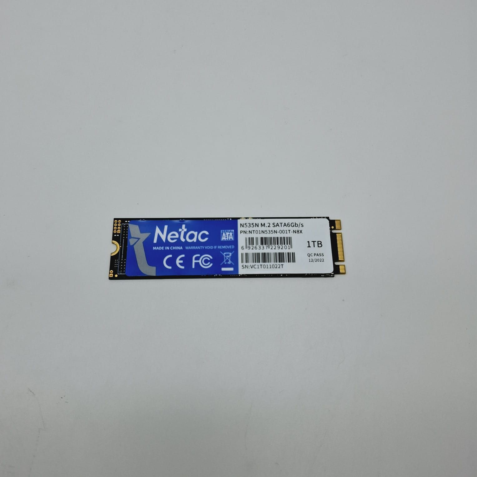 Netac1ТБВнутреннийSSD-диск1TbSSDM.2N535NSataNT01N535N-001T-N8X(NT01N535N-001T-N8X)