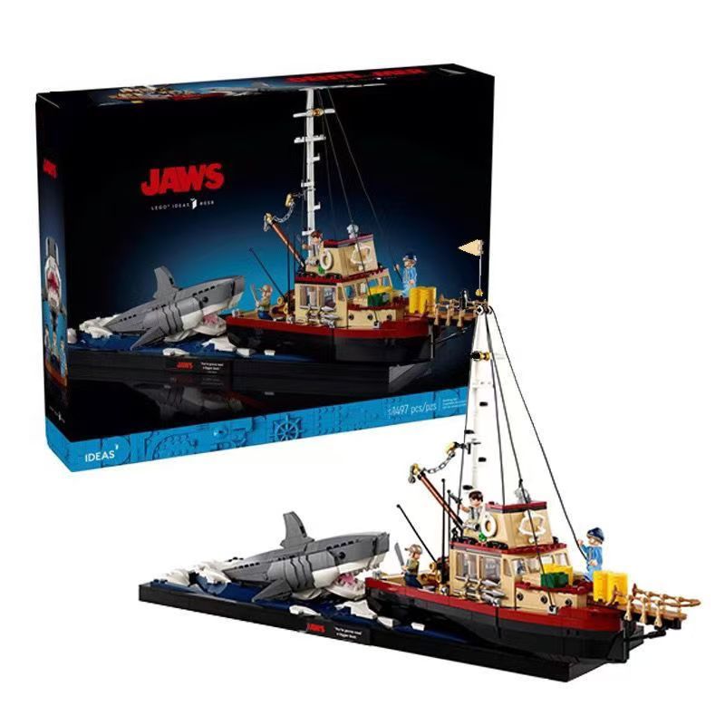 Лего Ideas серия, LEGO 21350 Челюсти, lego конструктор для мальчика, лего для девочек