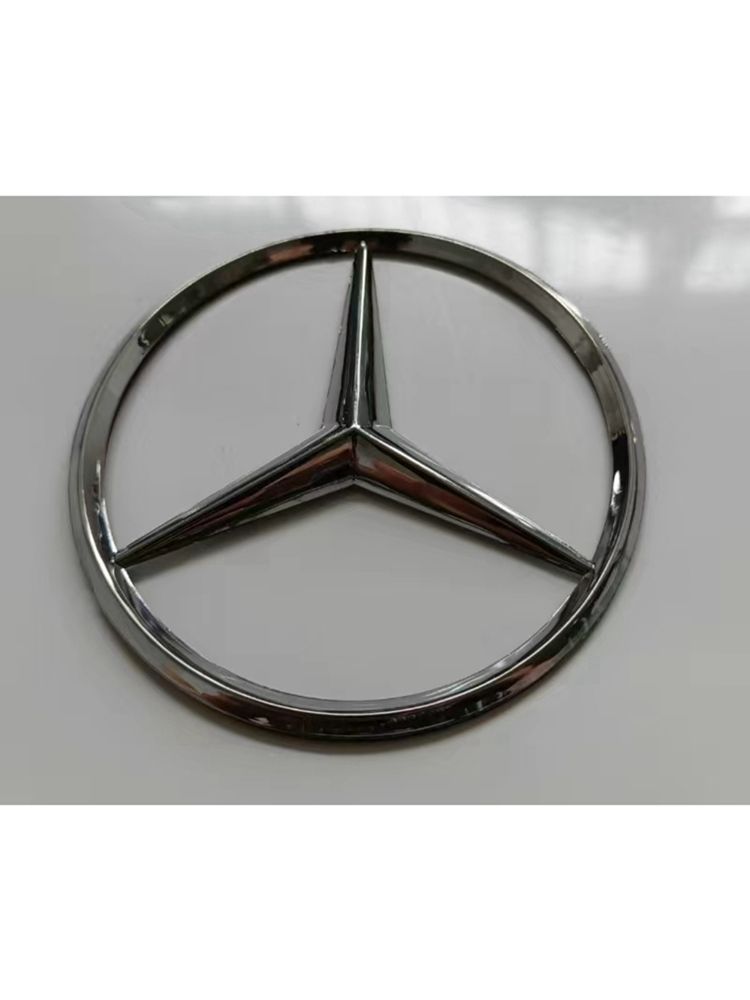 Наклейка9cm-ЯркийсеребристыйзаднийлоготипMercedes-Benz,эмблемаYStar,значокзаднегочемоданаC200C300E200E260S350