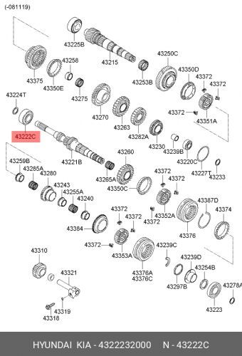 Шариковый Подшипник D 40Мм Org