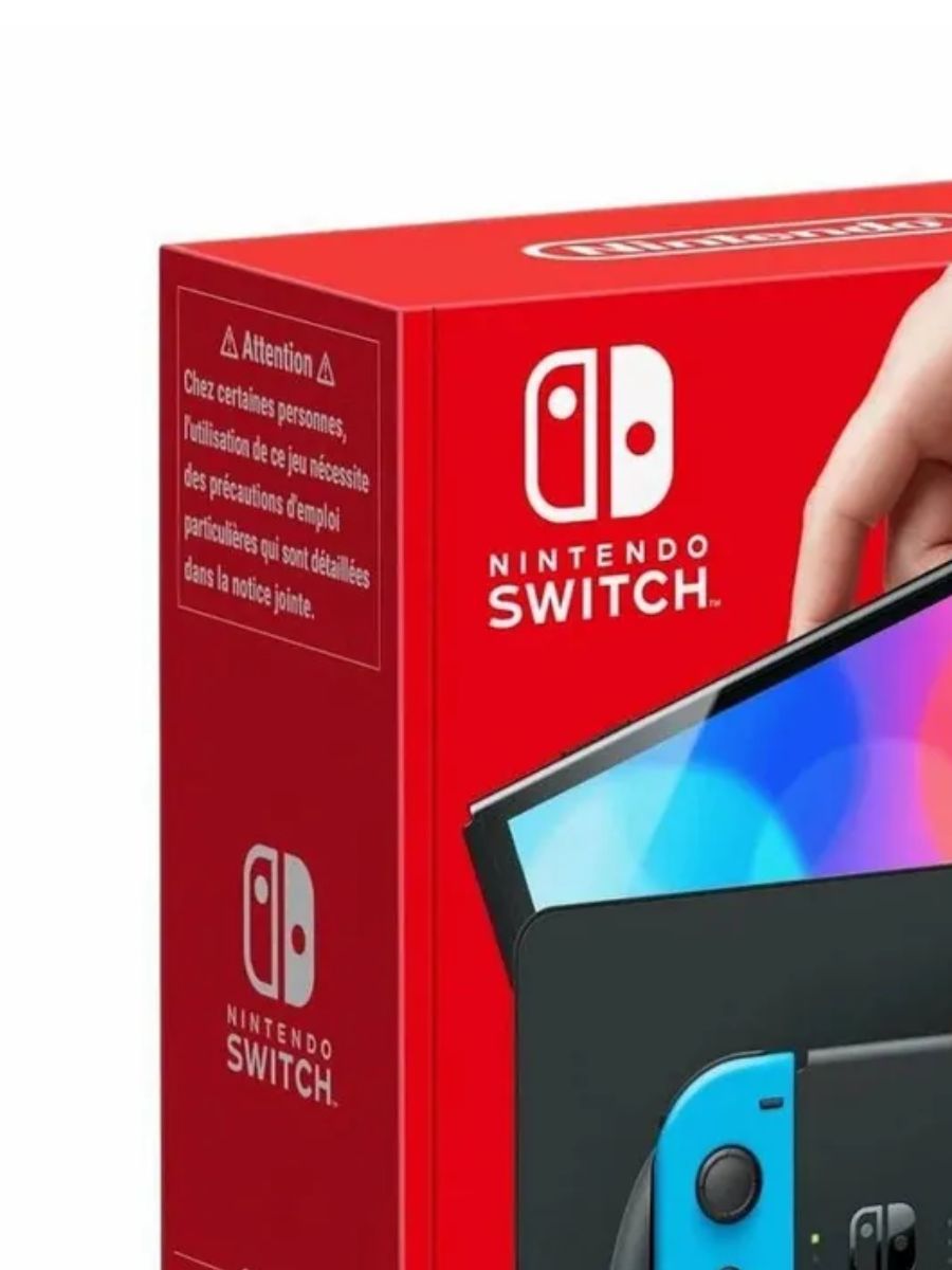 Игровая приставка Nintendo Switch OLED 64 GB Неон