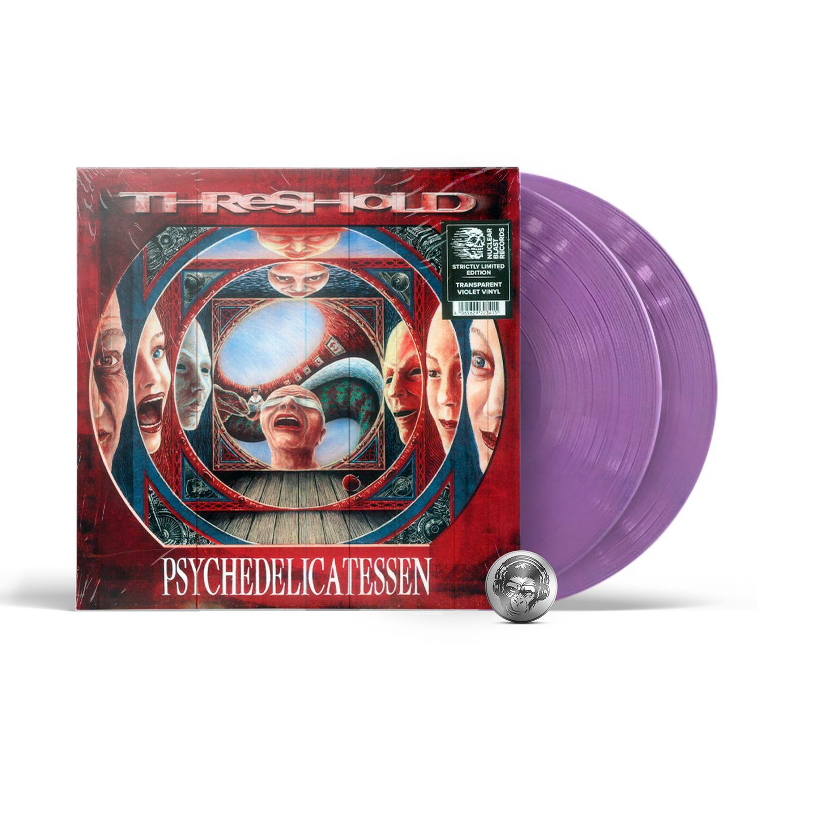 Виниловая пластинка Threshold - Psychedelicatessen (coloured) (2LP) 2024 Nuclear Blast Transparent Violet Gatefold Limited Edition