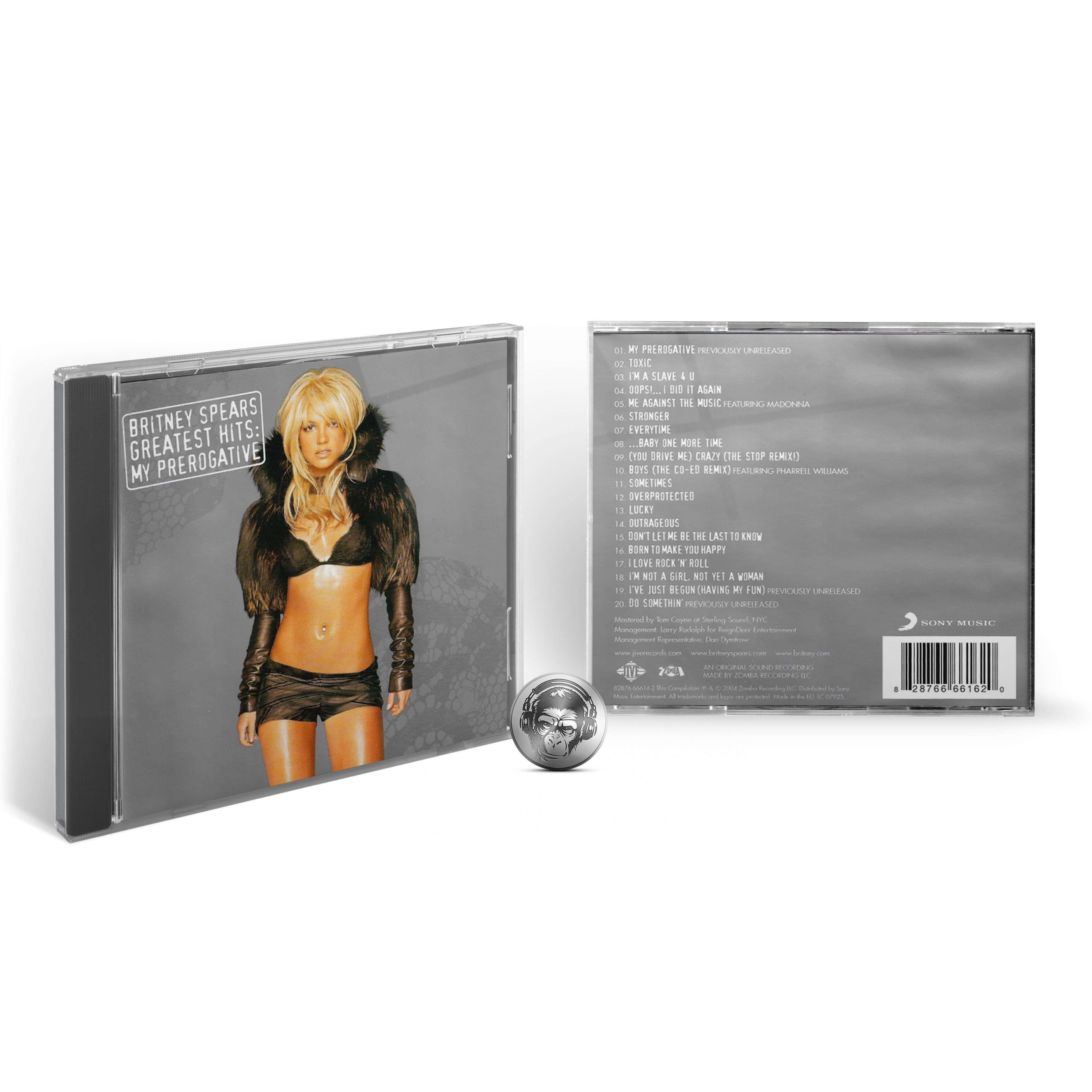 Музыкальный диск Britney Spears - Greatest Hits: My Prerogative (1CD) 2004 BMG Jewel