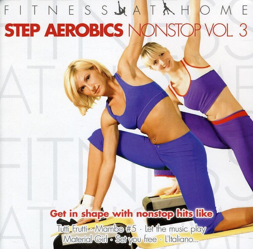 2CD EU импорт Fitness At Home, Step Aerobics, Новый, запечатанный