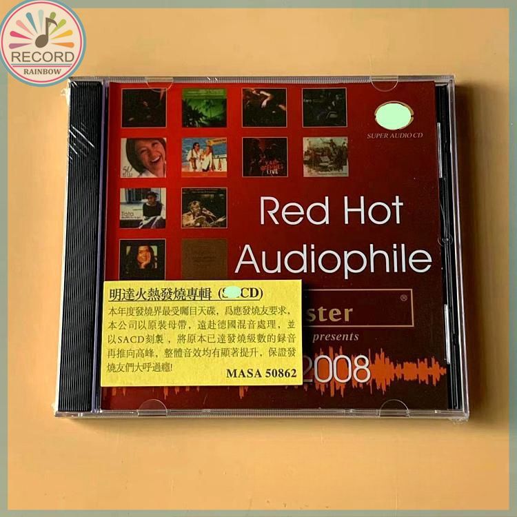 Master 2008 Red Hot Audiophile 2008 CD настоящий Герметичная упаковка совершенно новый