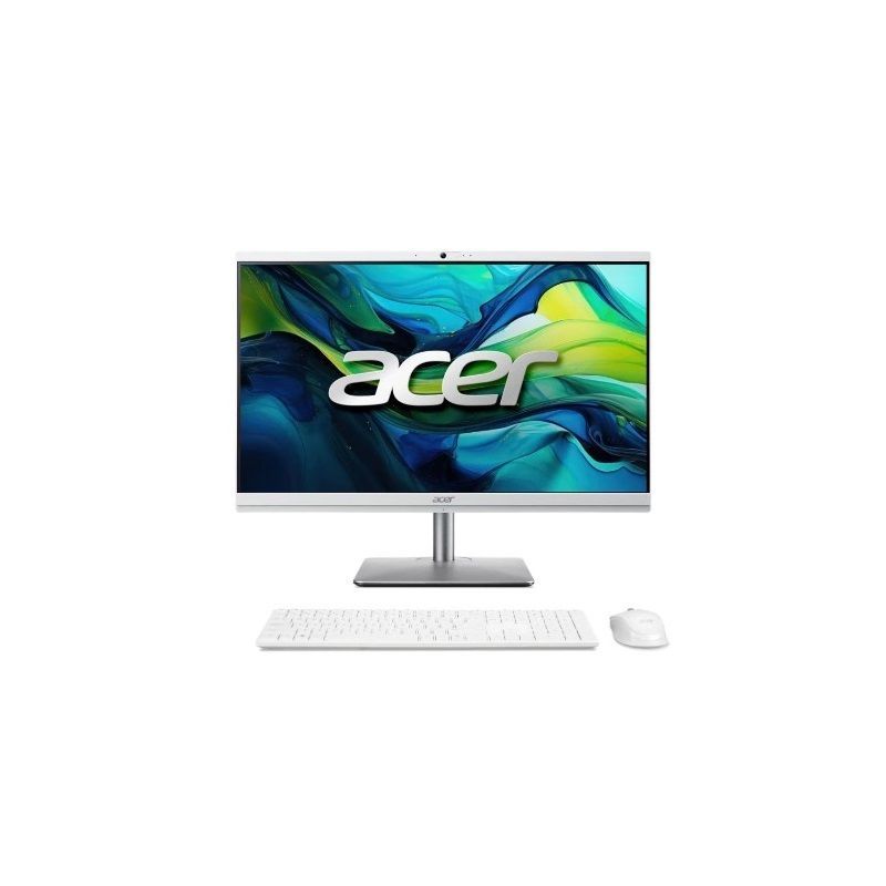 Acer 23.8" Моноблок DQ.BM4CD.005 (Intel Core Ultra 5 125U, SSD 512 ГБ, Intel UHD Graphics, , DQ.BM4CD.005, серебристый