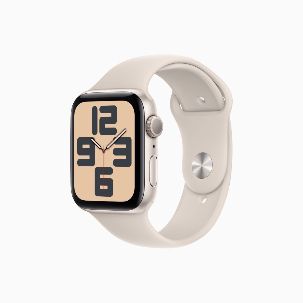 УмныечасыAppleWatchSeriesSEGen2202344ммAluminiumCaseGPS,starlightSportBand,размерремешкаM/L