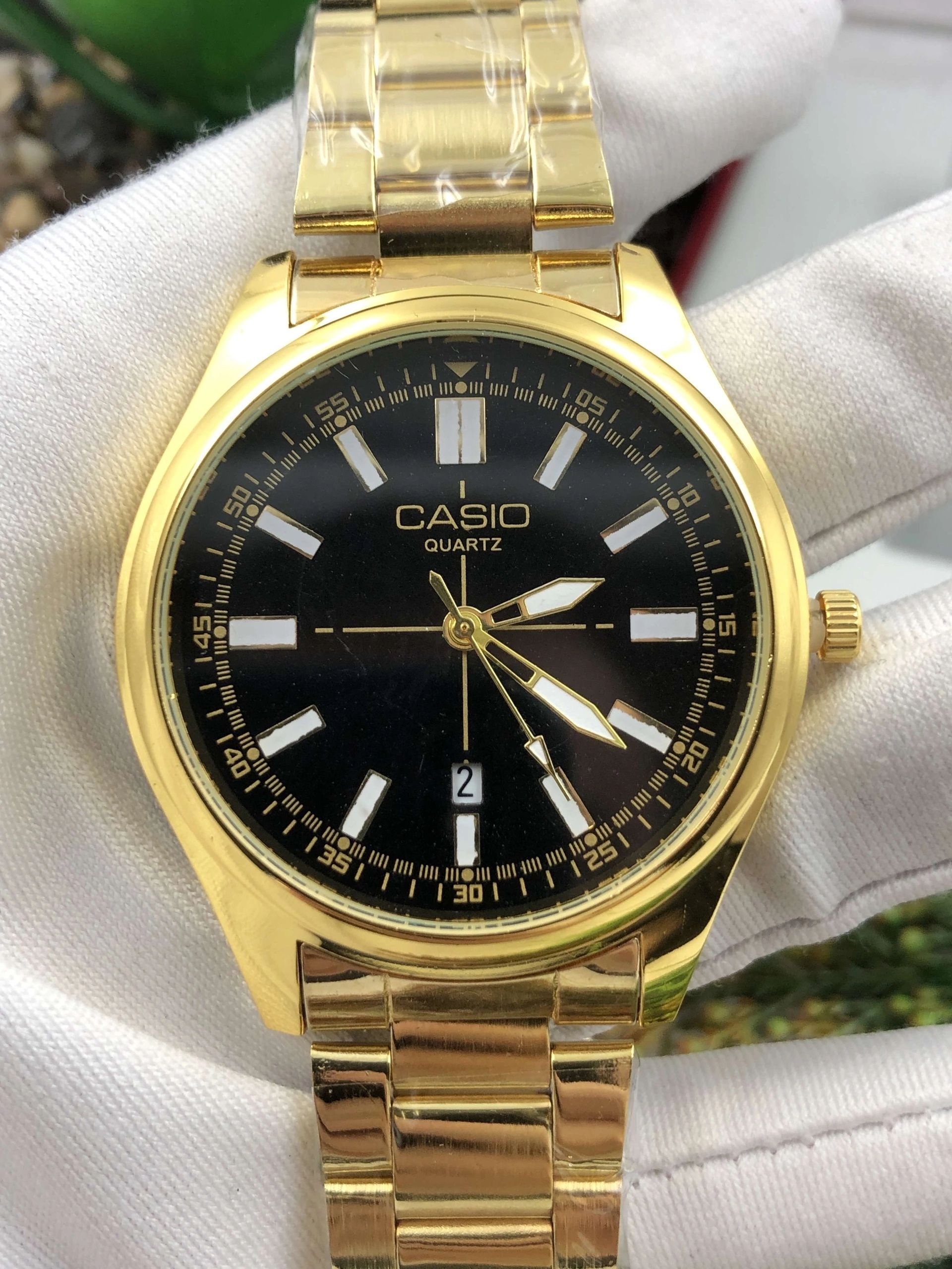 Мужские наручные часы CASIO QUARTZ 40мм Японские с гарантией