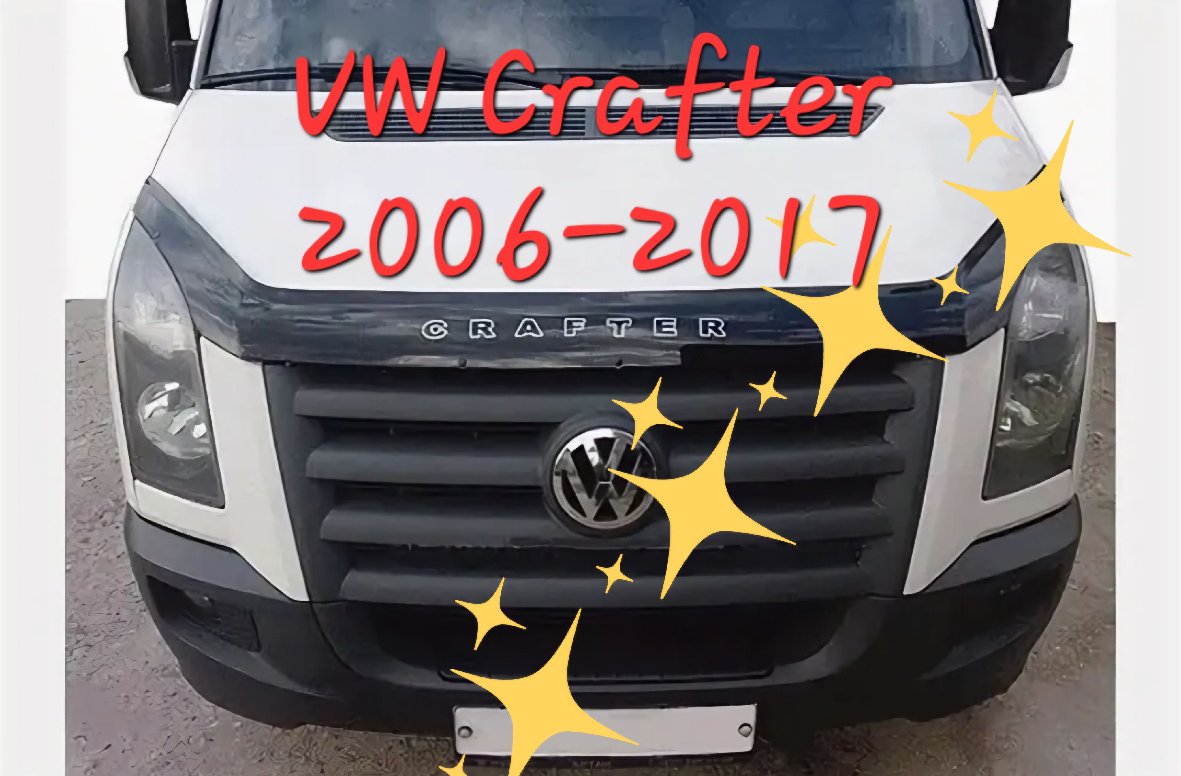 дефлектор капота VW CRAFTER 2006-2018г