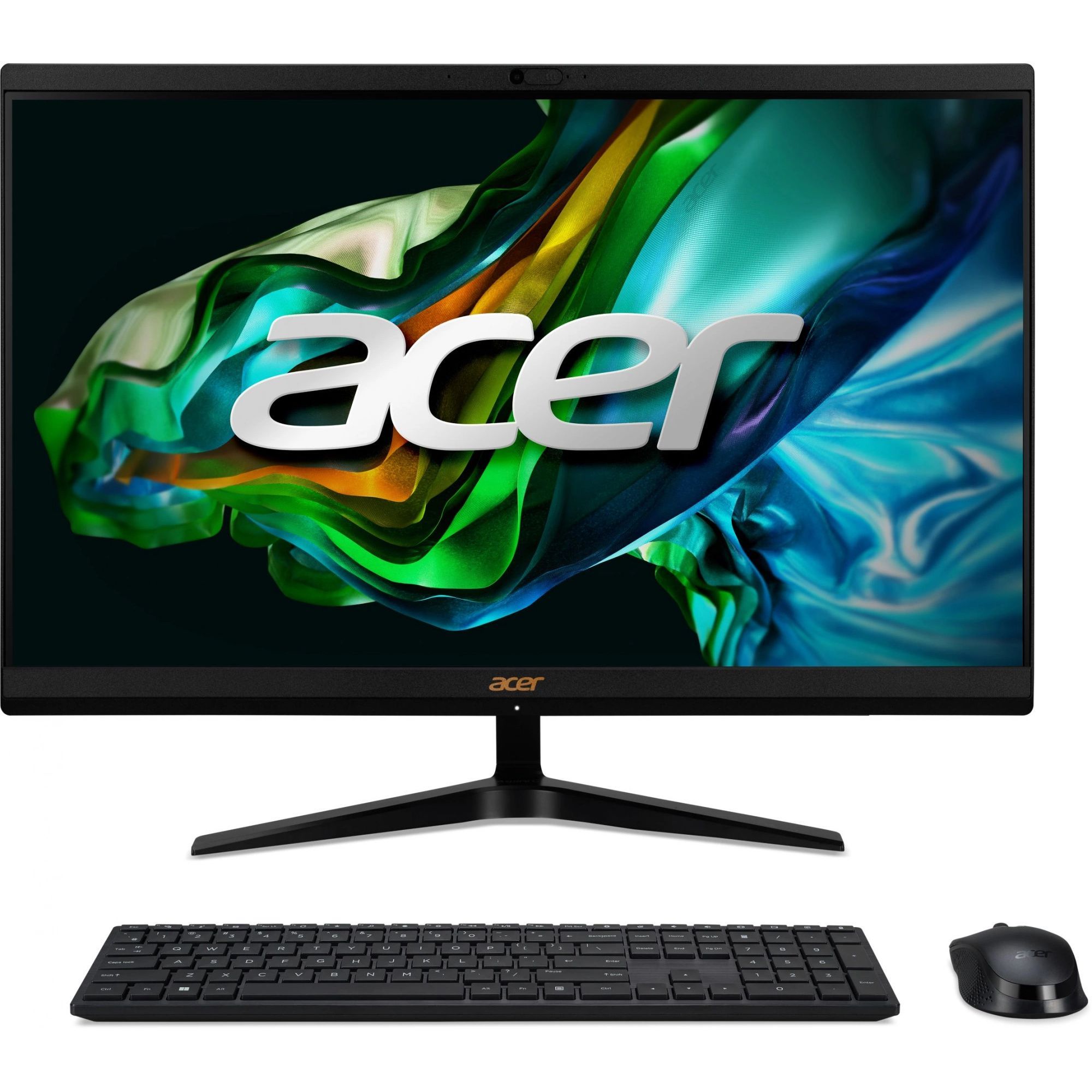 Acer 23.8" Моноблок C24-1800 (Intel Core i3-1305U, RAM 8 ГБ, SSD 512 ГБ, Intel UHD Graphics, Без ОС), DQ.BLFCD.00C, черный