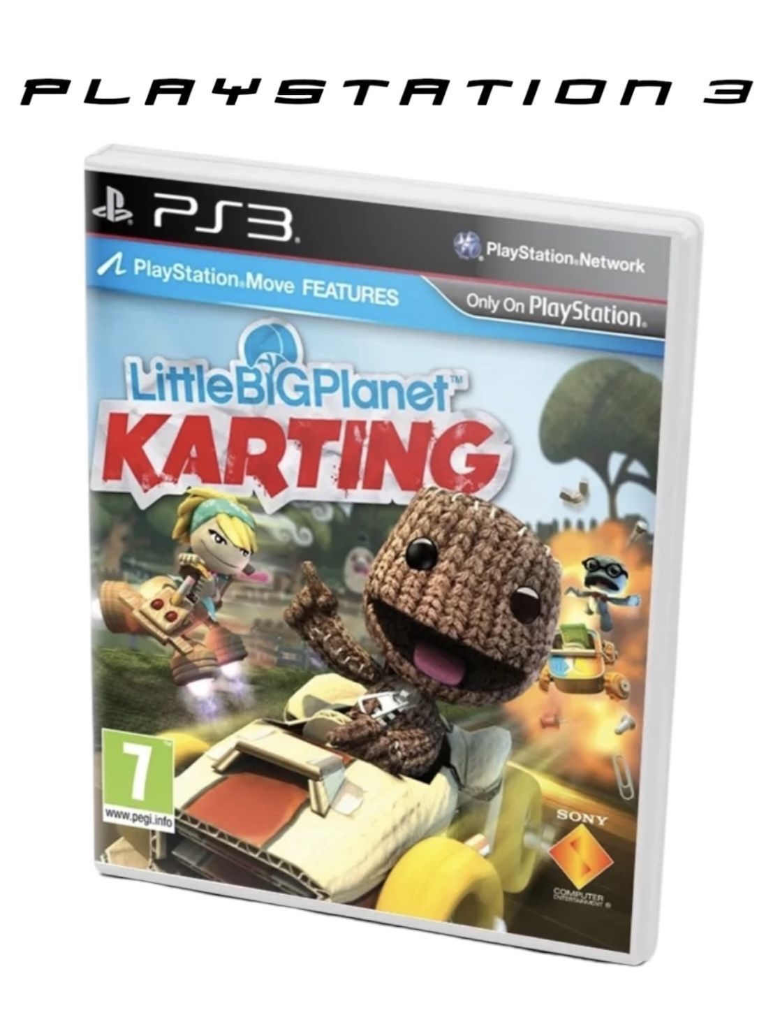 Игра LittleBigPlanet Картинг рус-вер (PlayStation 3, Русская версия)