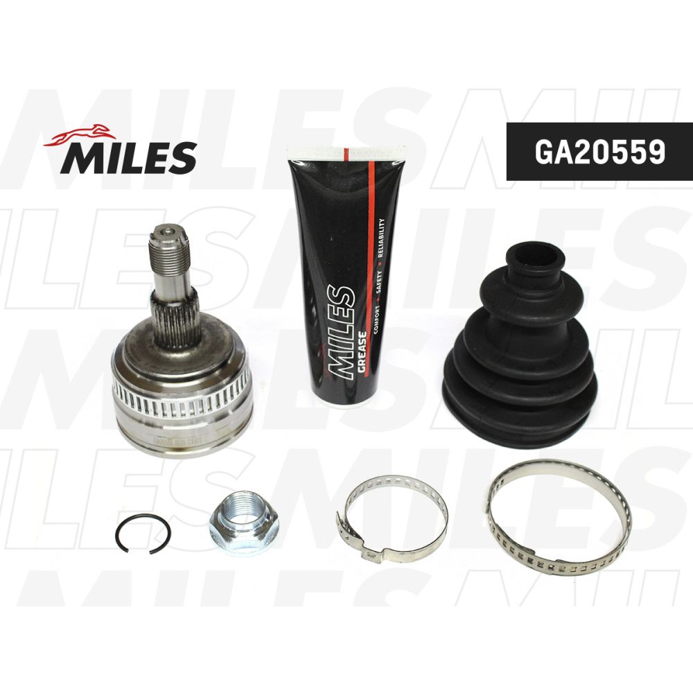 ШРУС наружный MERCEDES BENZ A-CLASS (W168) 97-04 (с ABS) 835022 (GKN 303880) GA20559 MILES GA20559, oem 1683601872