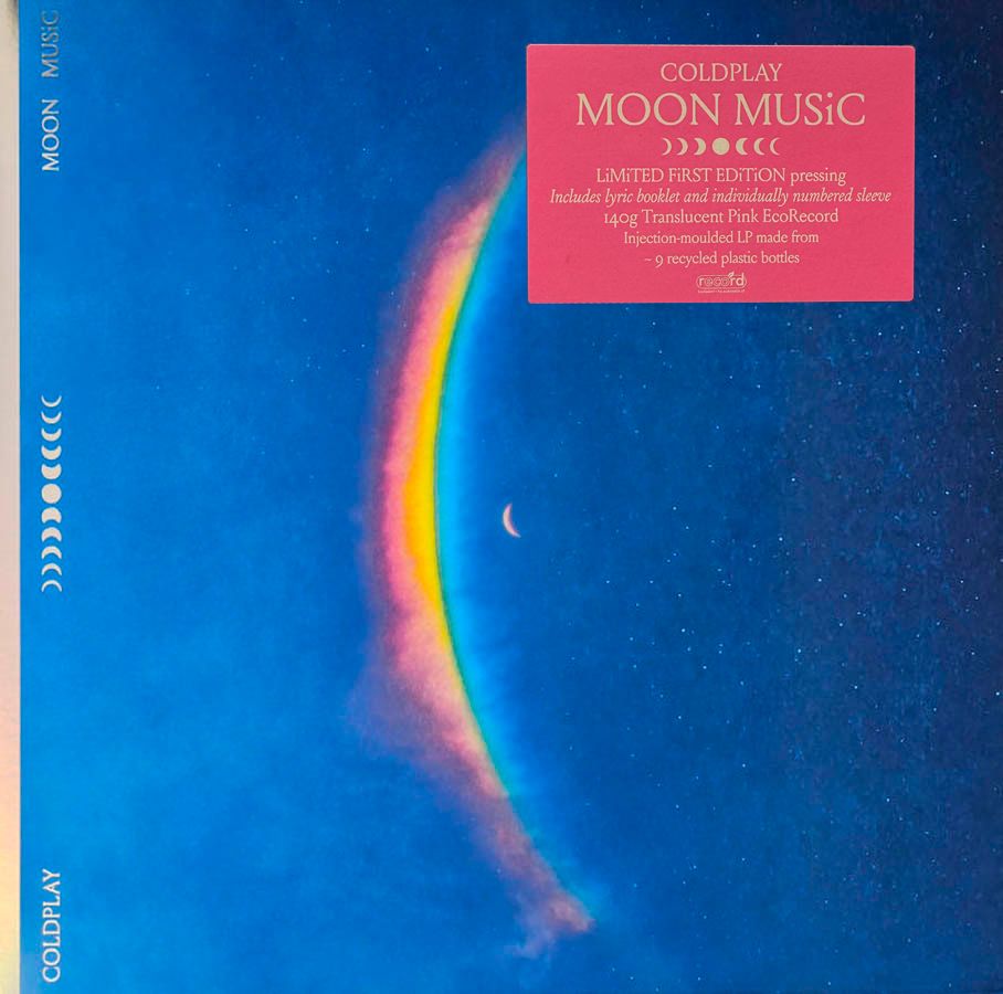 Виниловая пластинка Coldplay - Moon Music Pink Translucent Vinyl (5021732278883)