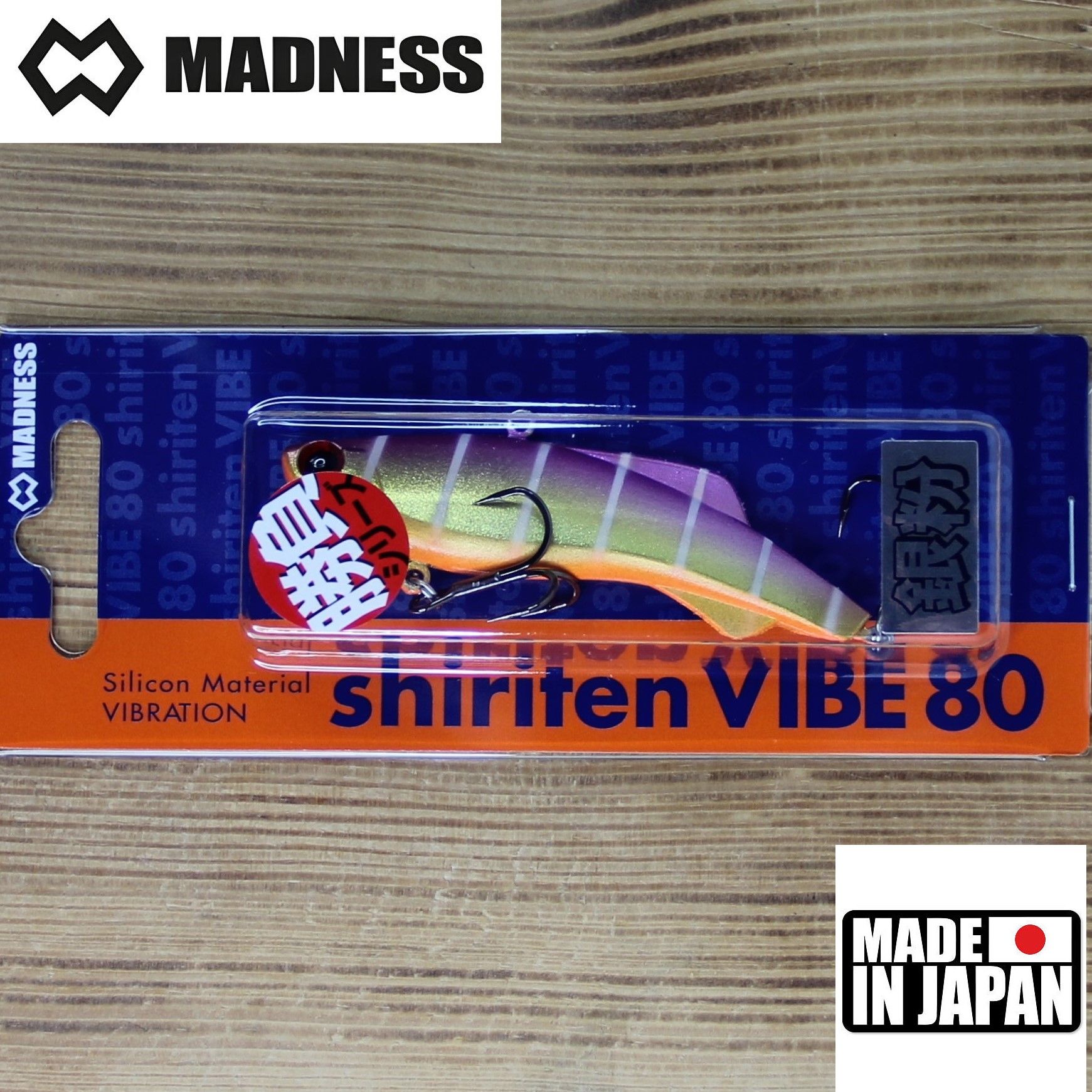 Воблер MADNESS Shiriten VIBE 80 28гр 80мм/#R05