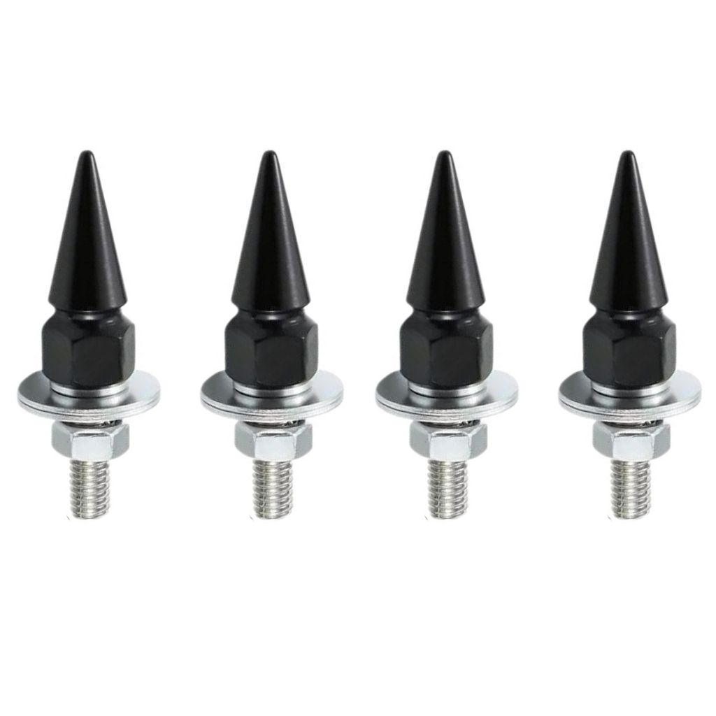 1комплектиз4винтовдляномерногознакаM6-черный