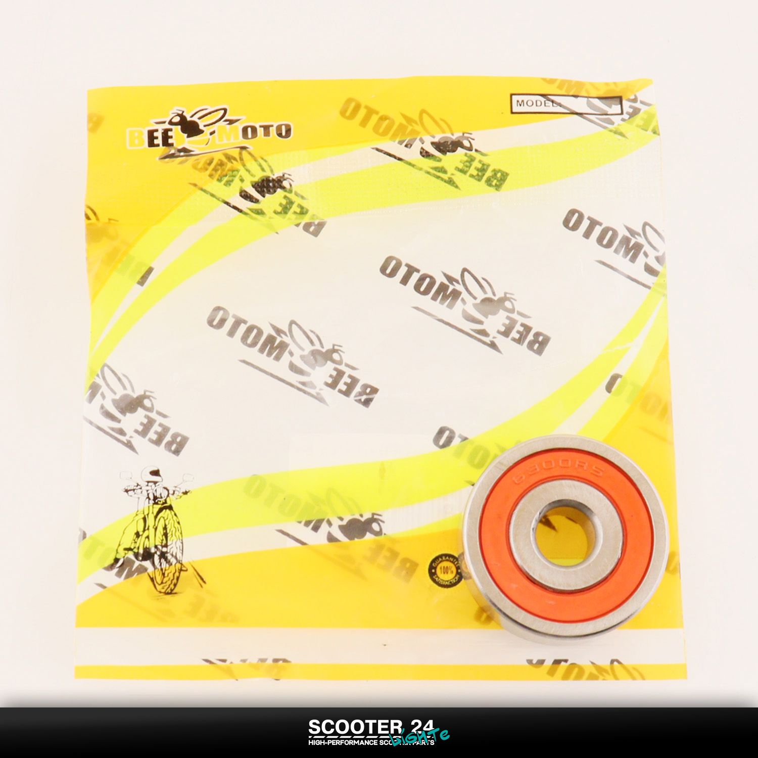 Подшипник переднего колеса 6300 - 2RS 10*35*11 (Delta) на диск мопеда Дельта