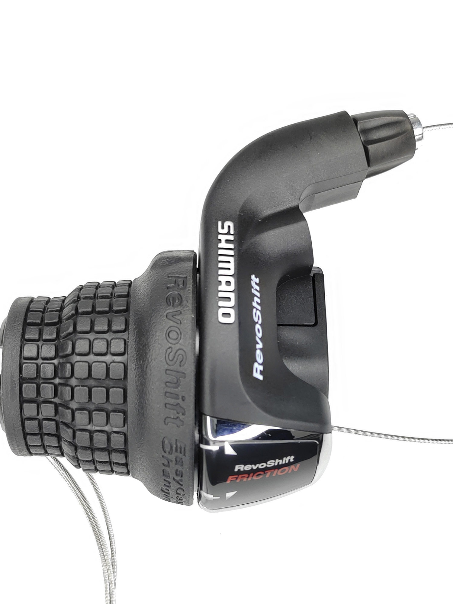 Shimano Шифтер SL-RS35, серия Tourney, фрикционного типа (без цифр), 3 скорости, под левую руку, трос 180 см, черный — Товары для велоспорта — фото 2