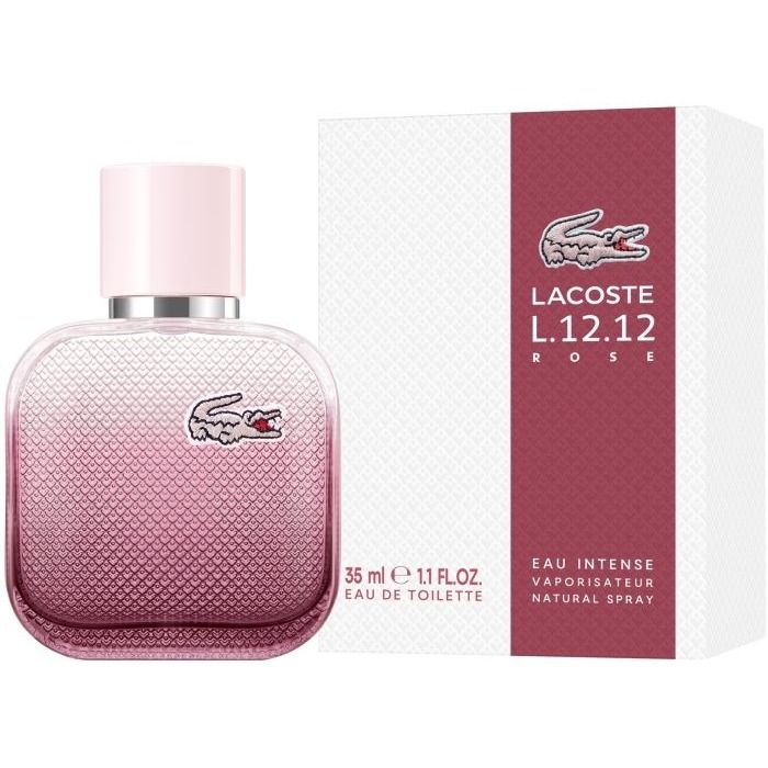 LACOSTE L. 12.12 ROSE EAU INTENSE Парфюмерная вода 35 мл Lacoste