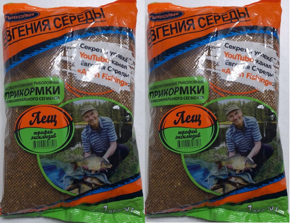 Прикормка УНИКОРМ Трофей Лещ Эксклюзив 1000гр 2 Упаковки - купить с ...
