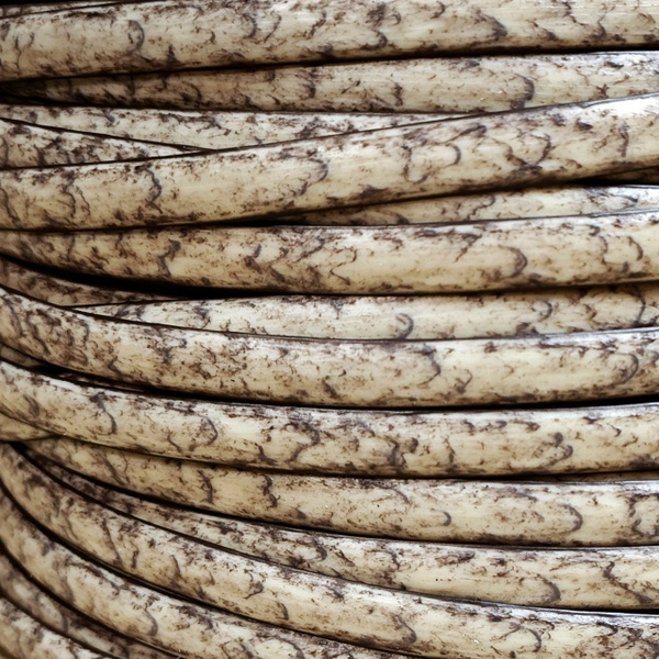 Искусственный ротанг для плетения, полумесяц 8 мм, 1 кг, ТОПОЛЬ ГОРНЫЙ ...