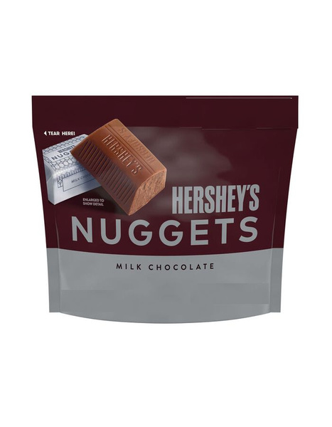 Конфеты шоколадные Hershey's Nugget Milk Chocolate 159 г - купить с ...