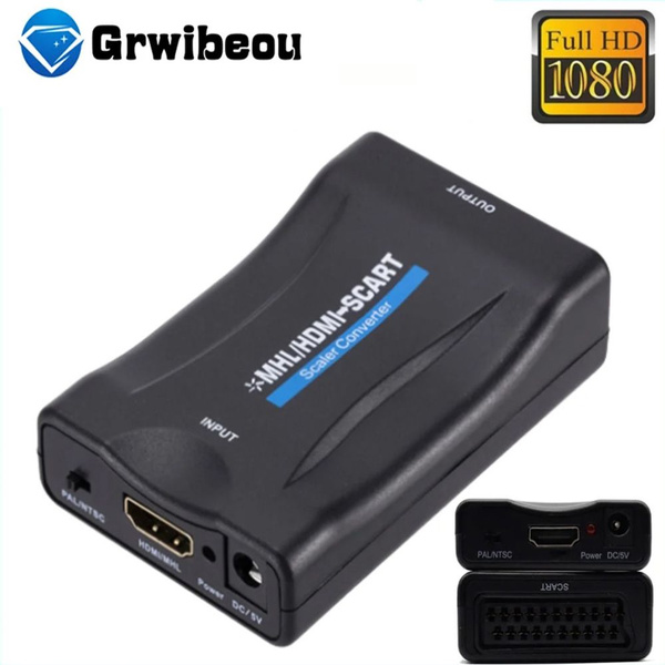 Кабель Конвертер видео-аудио HDMI в SCART - купить по низкой цене в ...
