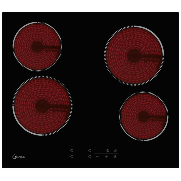 Встраиваемая электрическая панель Midea MCH64140, независимая, 4 ...