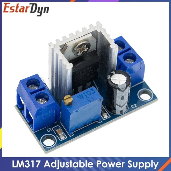Регулятор напряжения LM317 1.2-37В 1.5А Регулируемый Понижающий DC-DC ...